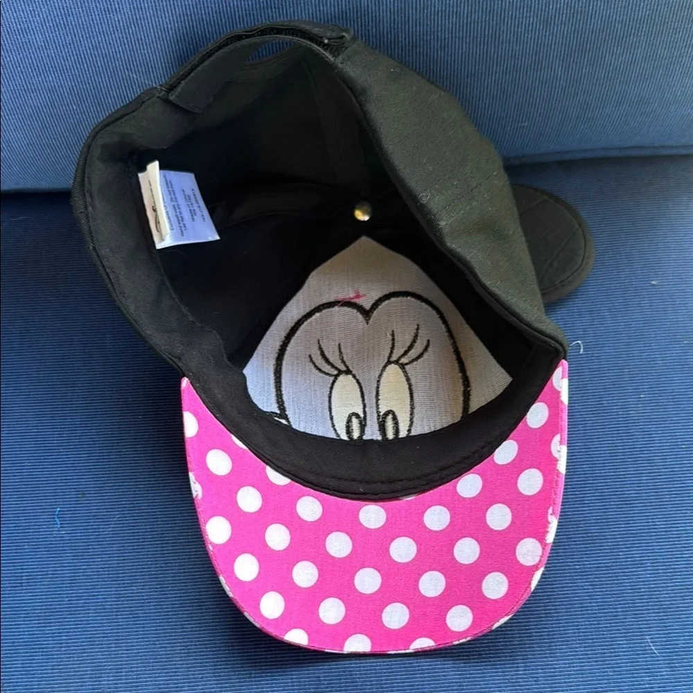 Disney Minnie Mouse Pink and Black Toy Cap
